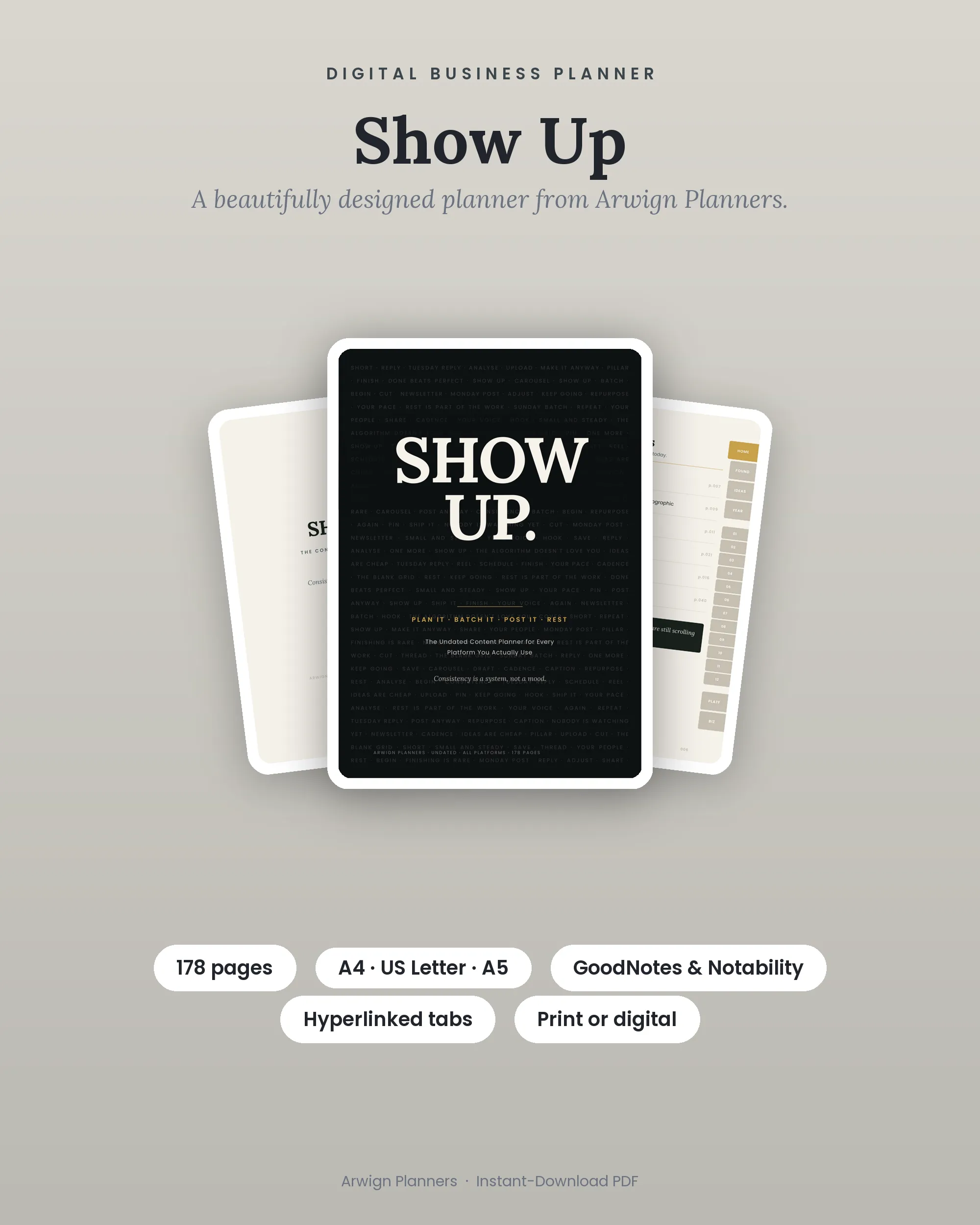 SHOW UP cover