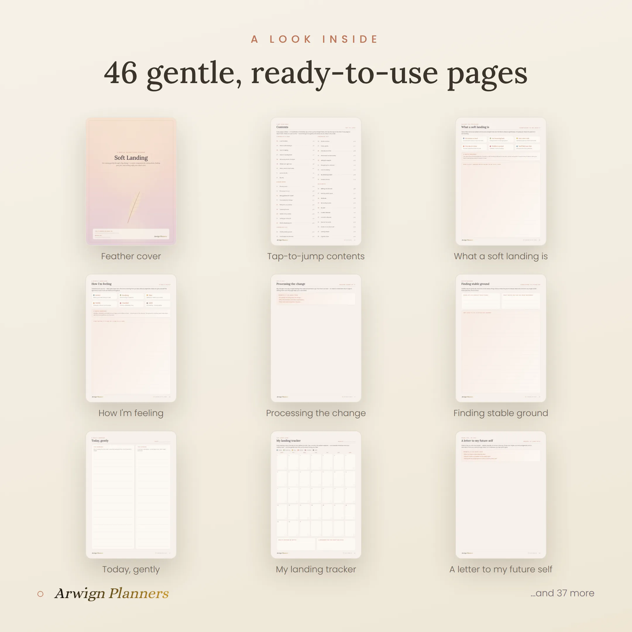 Soft Landing — A Gentle Transitions Planner — image 2