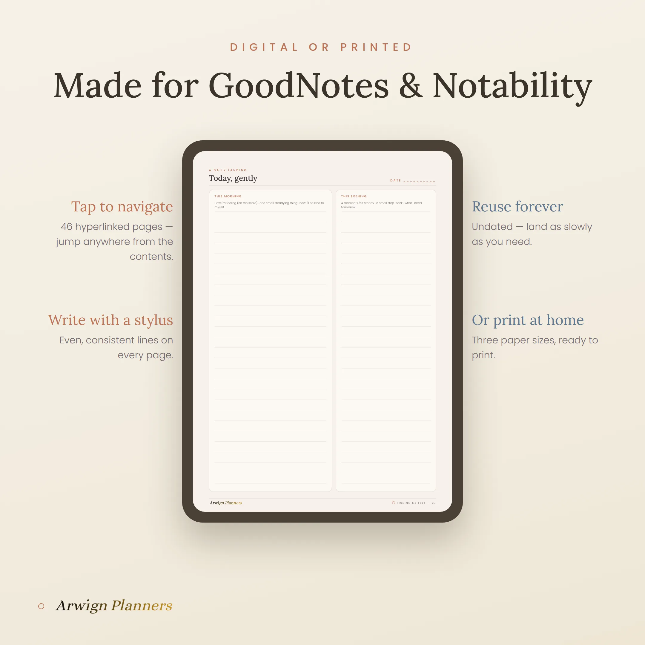 Soft Landing — A Gentle Transitions Planner — image 3
