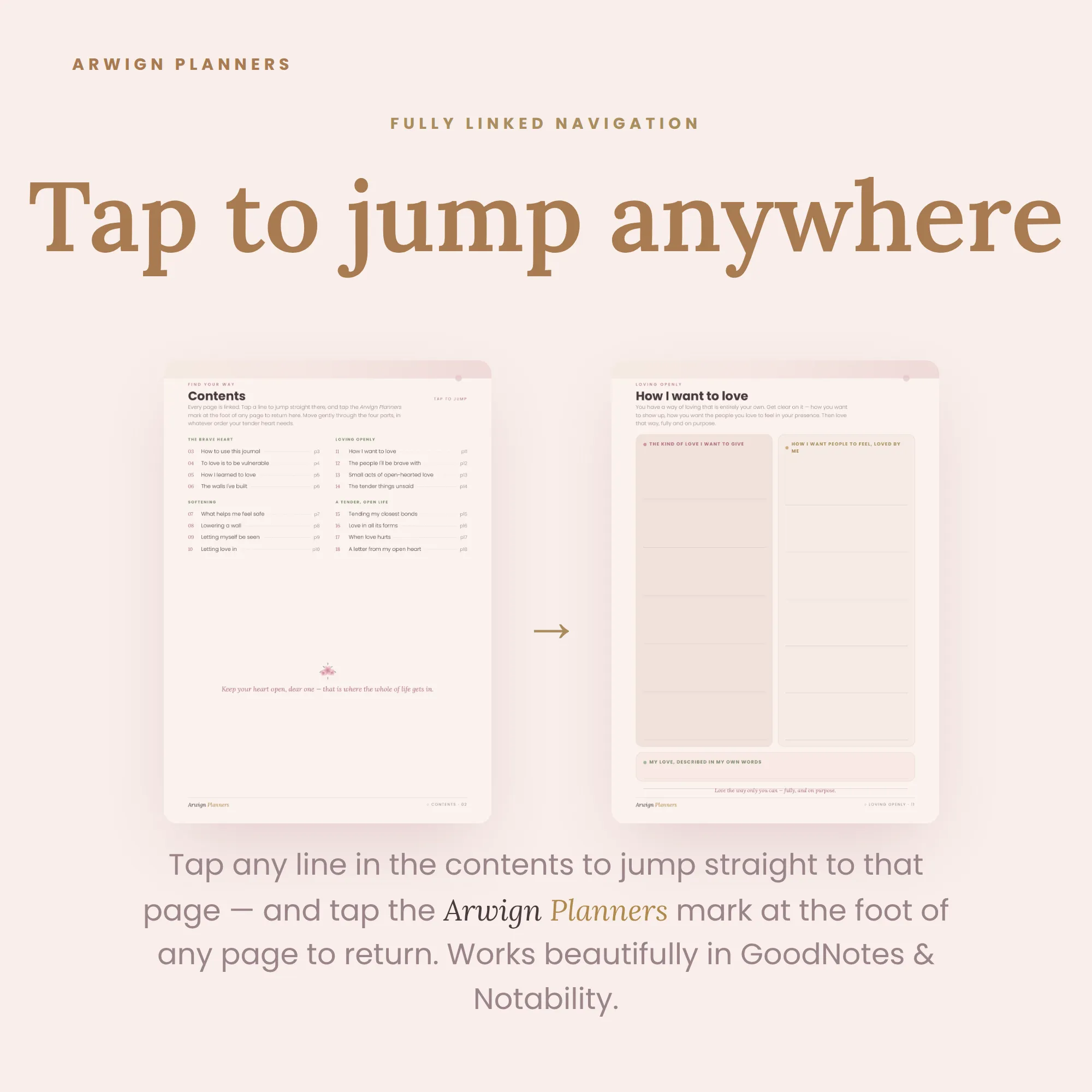 Tender Hearted — A Journal for Loving Openly & Bravely — image 4