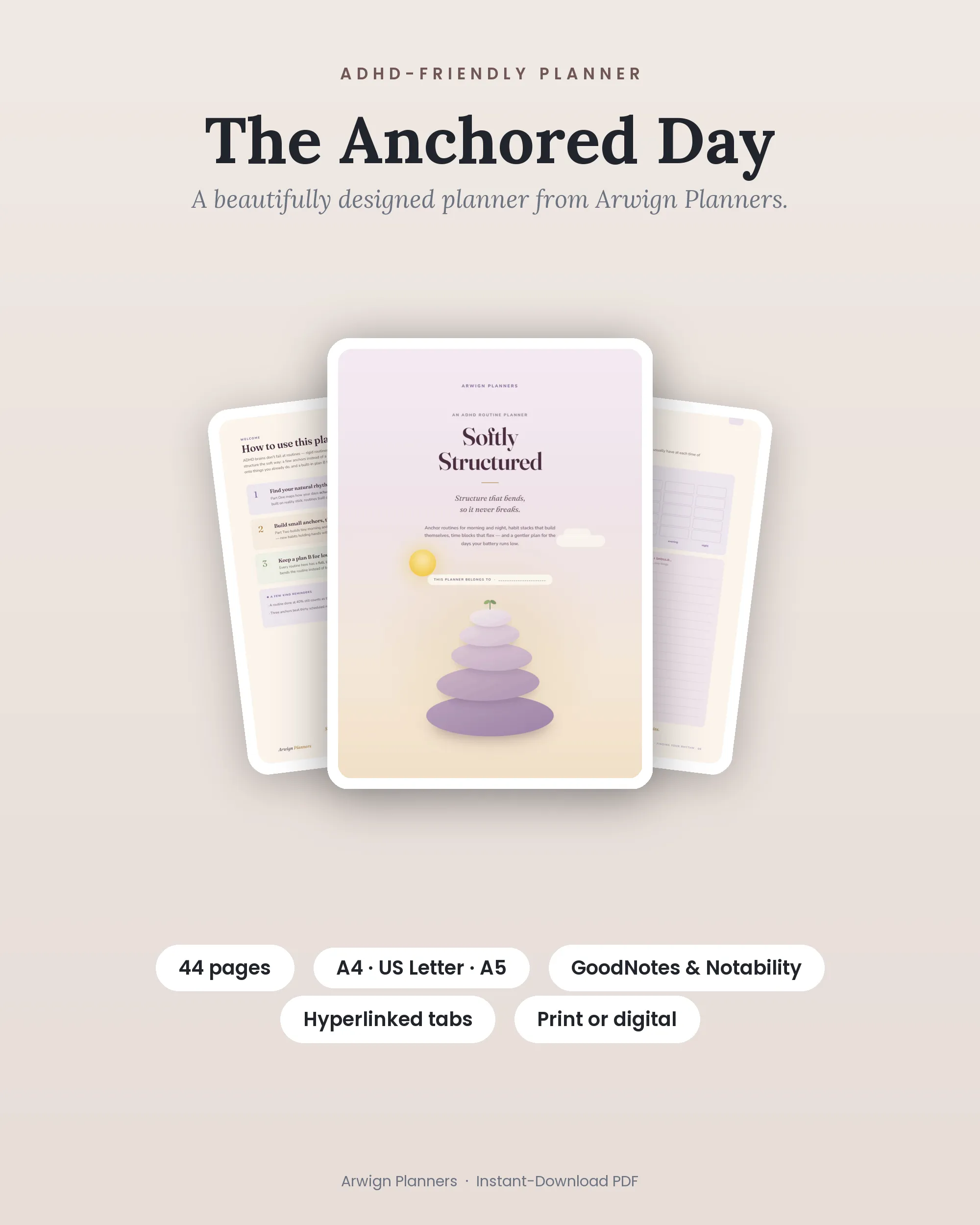 The Anchored Day cover