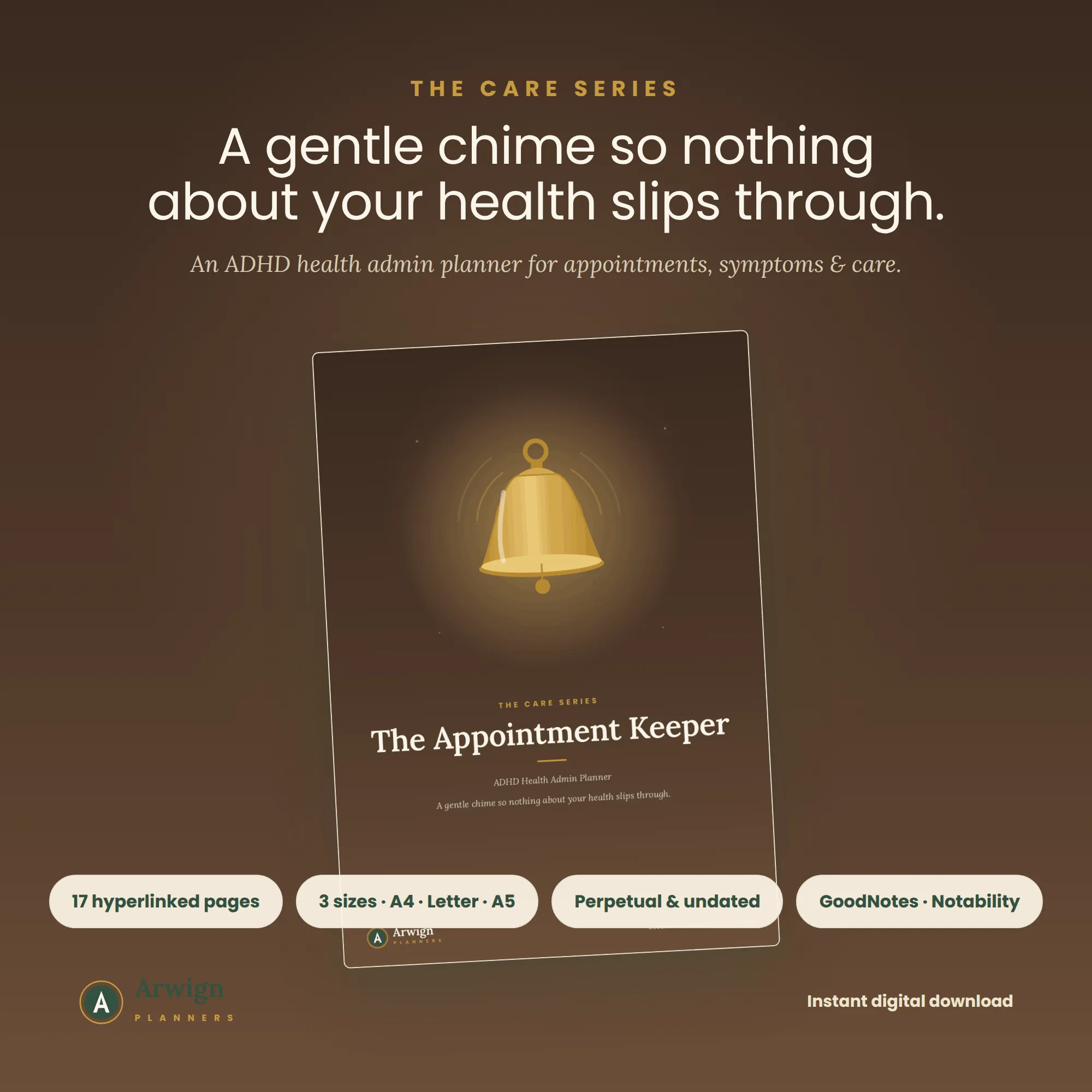 The Appointment Keeper — ADHD Health Admin Planner — image 3