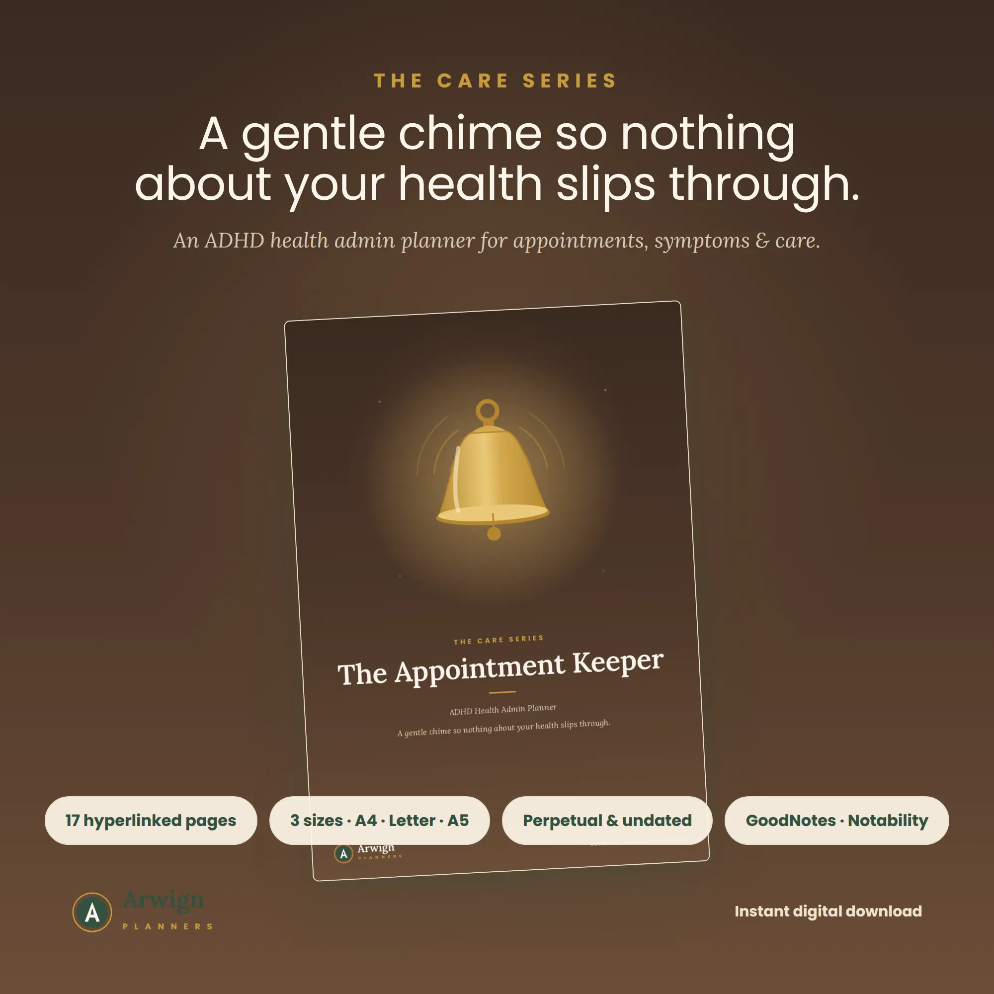 The Appointment Keeper — ADHD Health Admin Planner — image 4