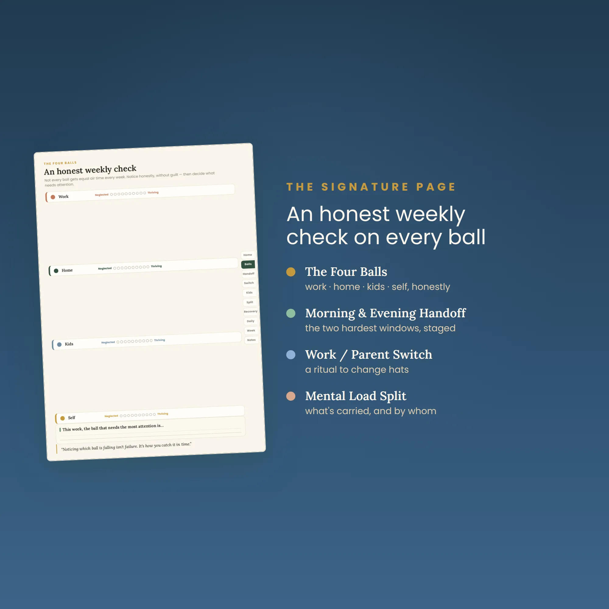 The Juggle — ADHD Working Parent Planner — image 3