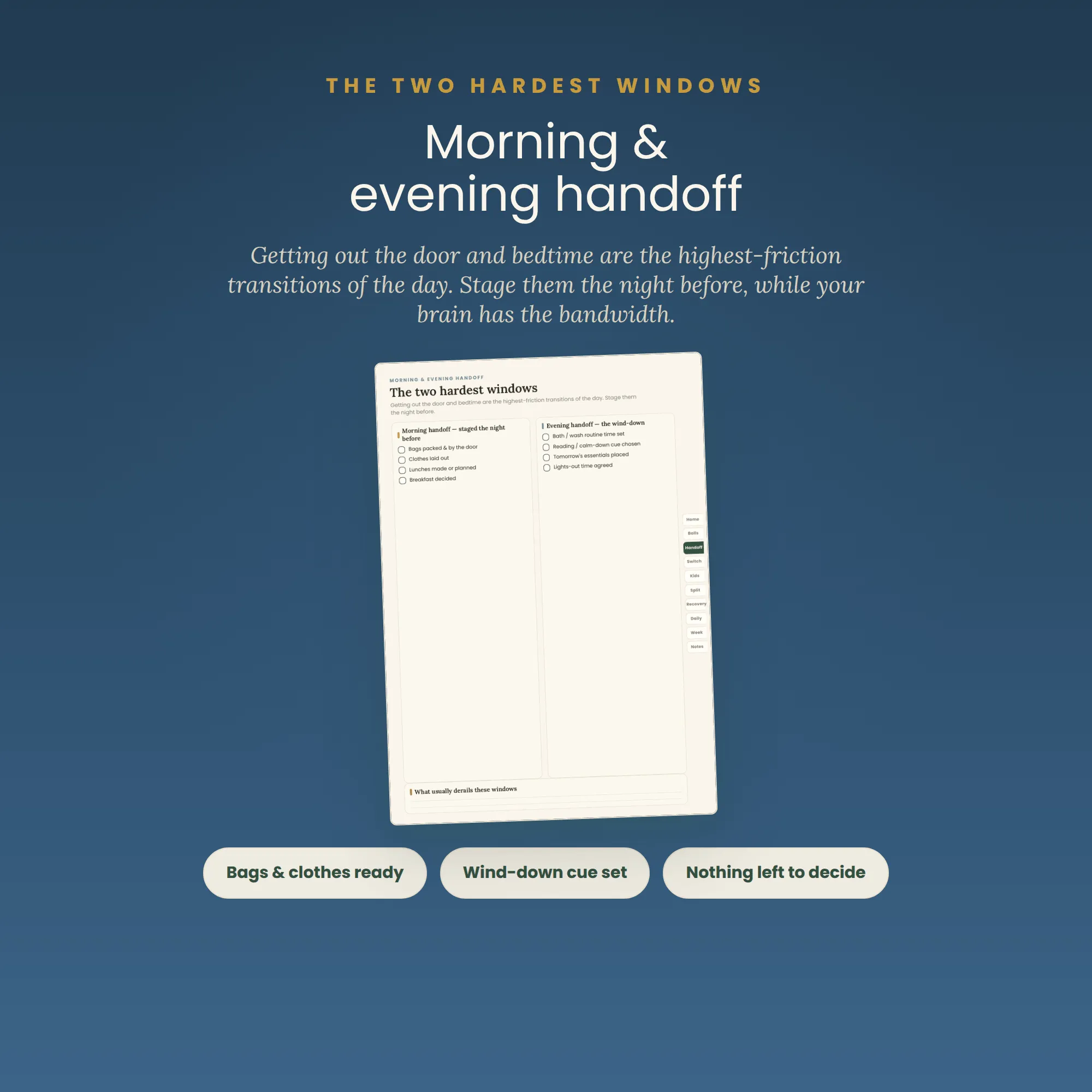 The Juggle — ADHD Working Parent Planner — image 4