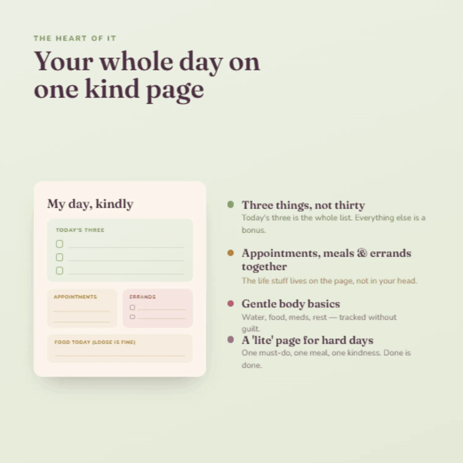 The Kind Brain — ADHD Daily Life Planner — image 4