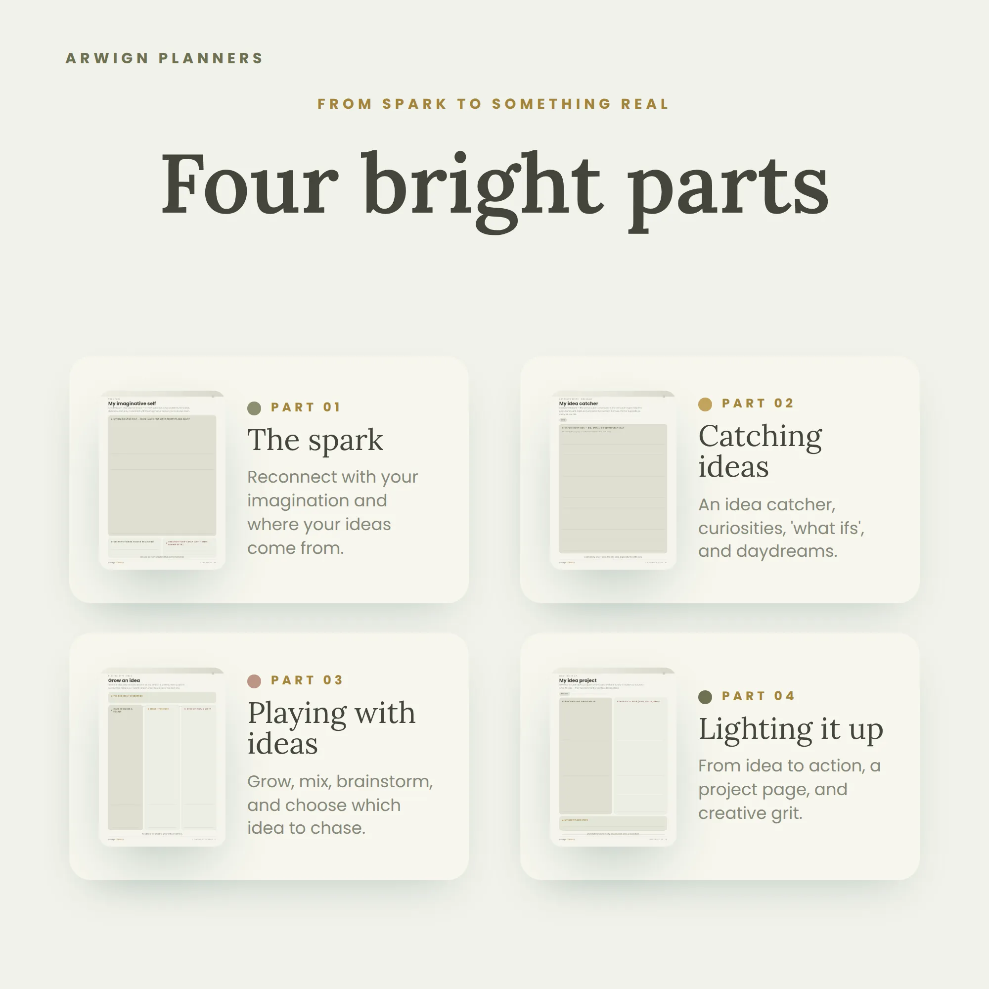 The Light Bulb in My Head — An Imagination & Ideas Planner — image 4