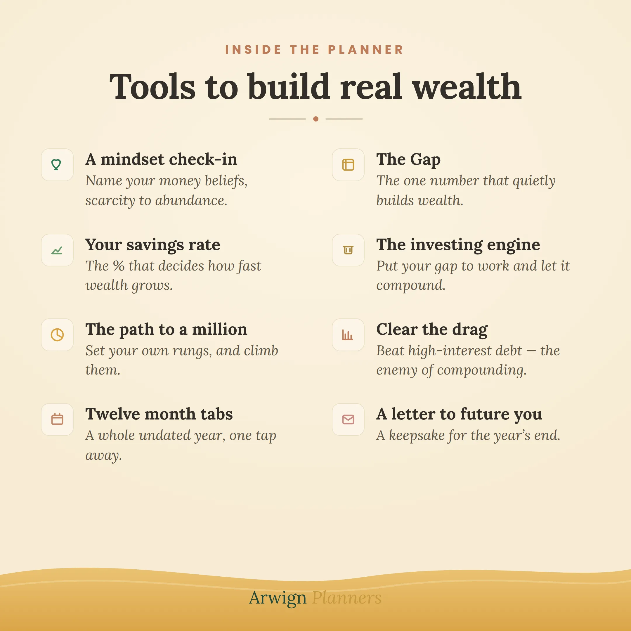 The Millionaire Mind Budget Planner — image 5