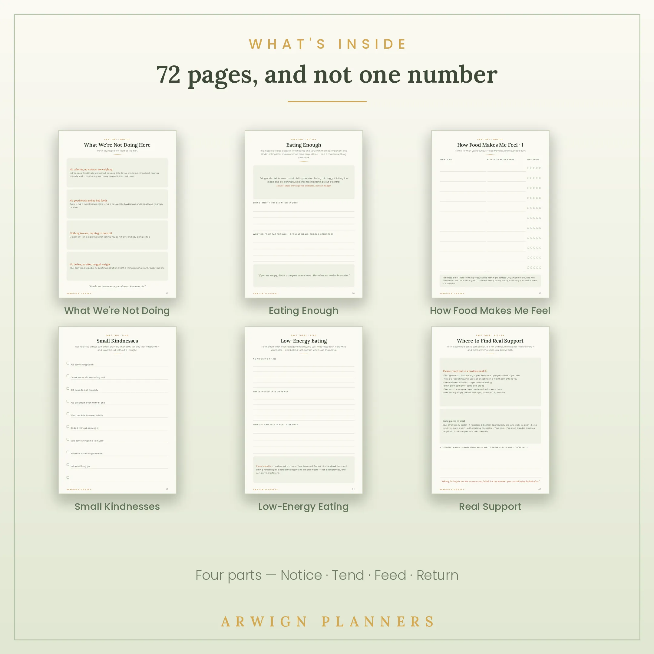 The Nourish Notebook & The Freezer Full — image 3