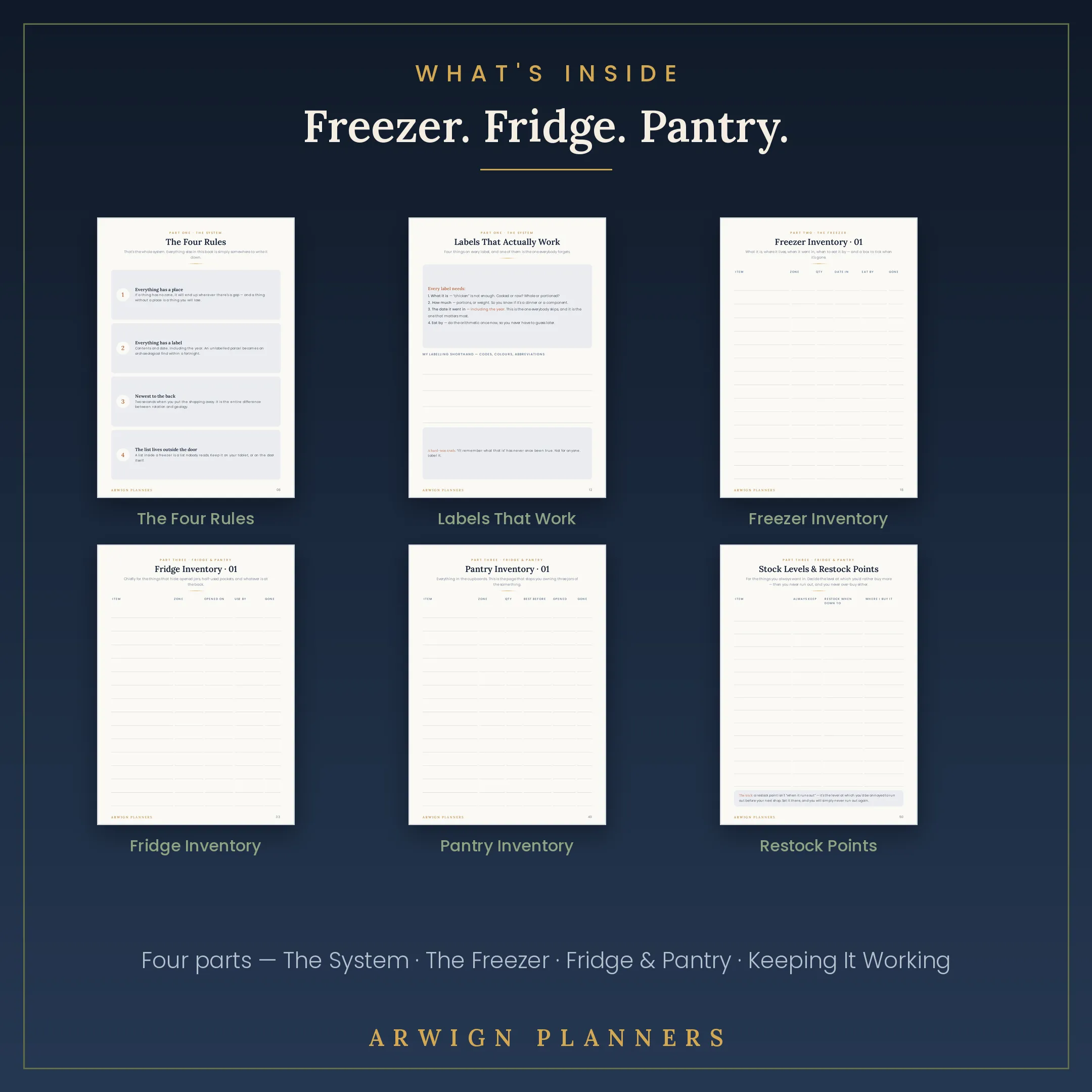 The Nourish Notebook & The Freezer Full — image 4