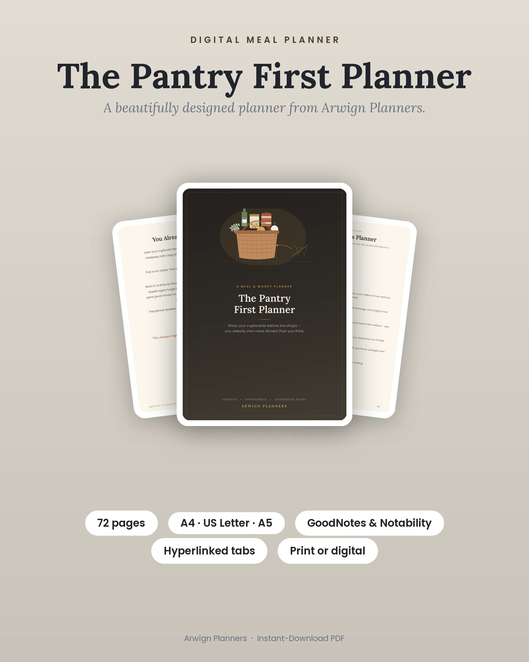 The Pantry First Planner cover
