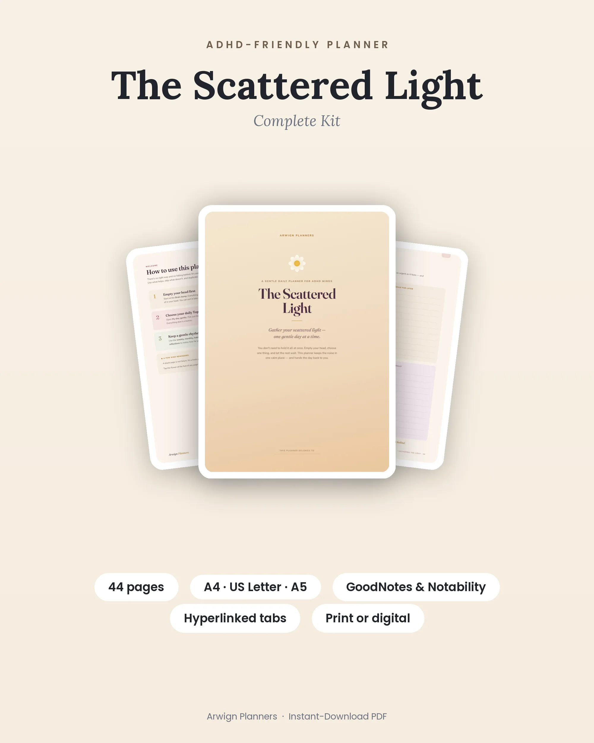 The Scattered Light - Complete Kit cover