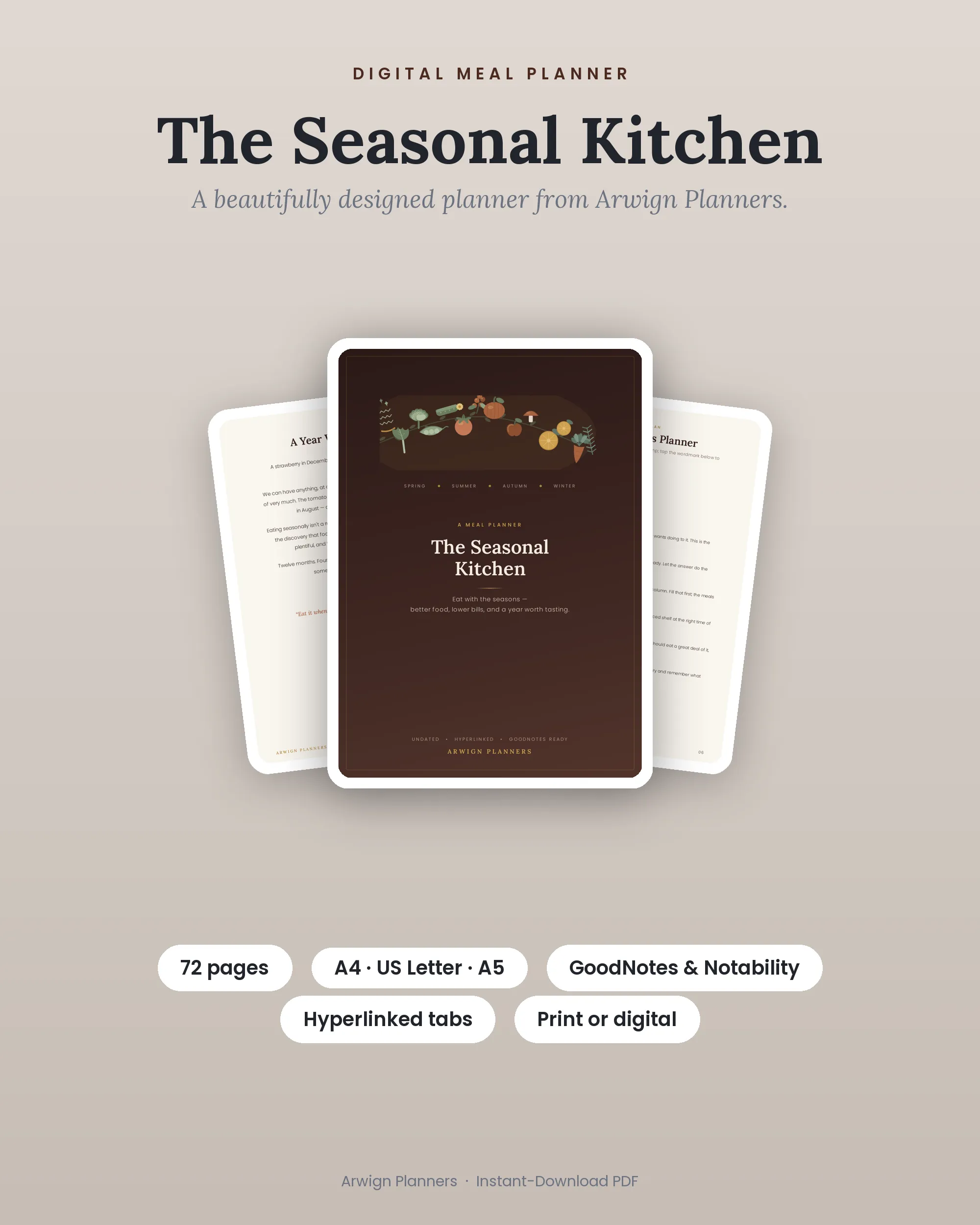 The Seasonal Kitchen cover