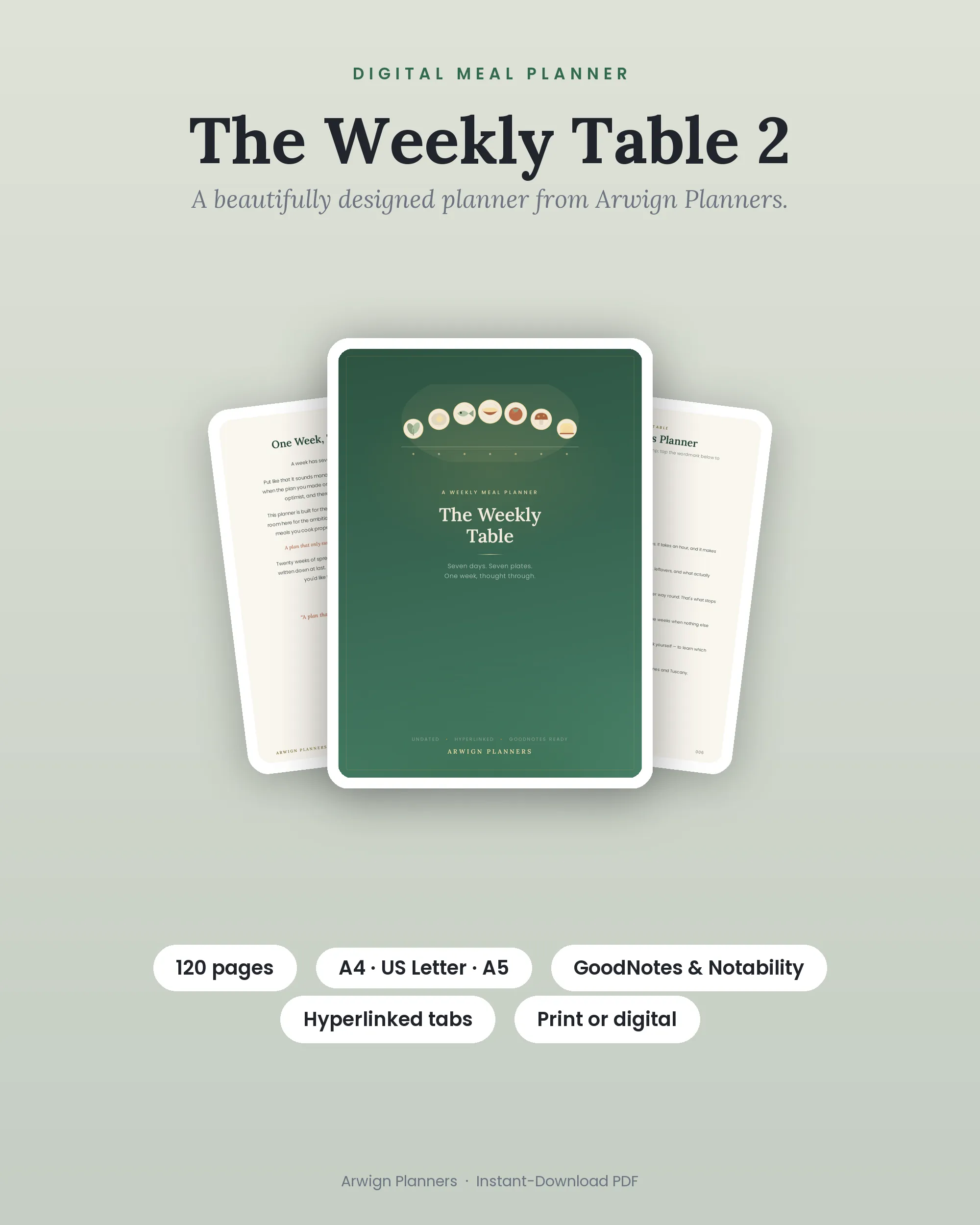 The Weekly Table 2 cover
