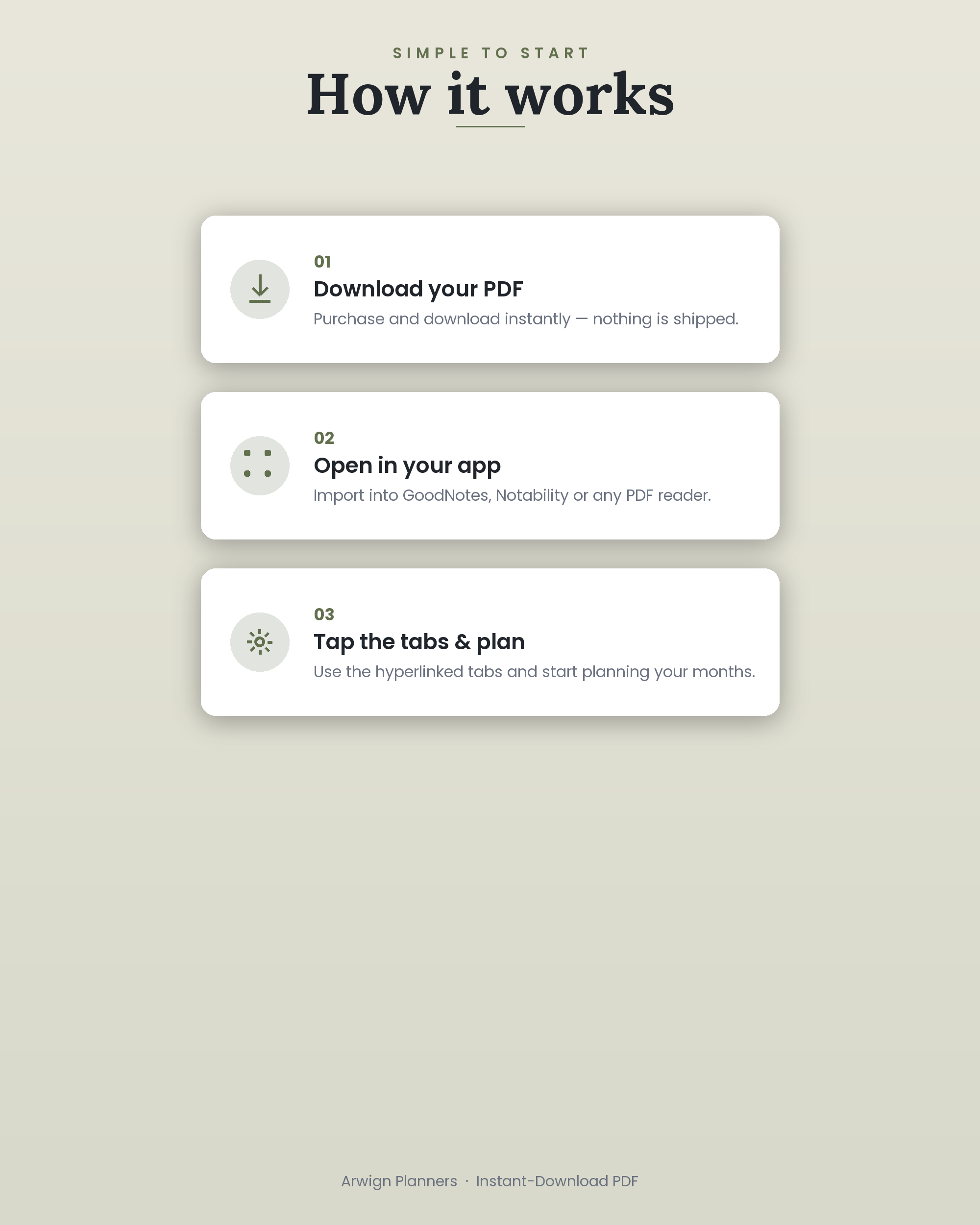 Undated Digital Monthly Planner — Match Day — image 6