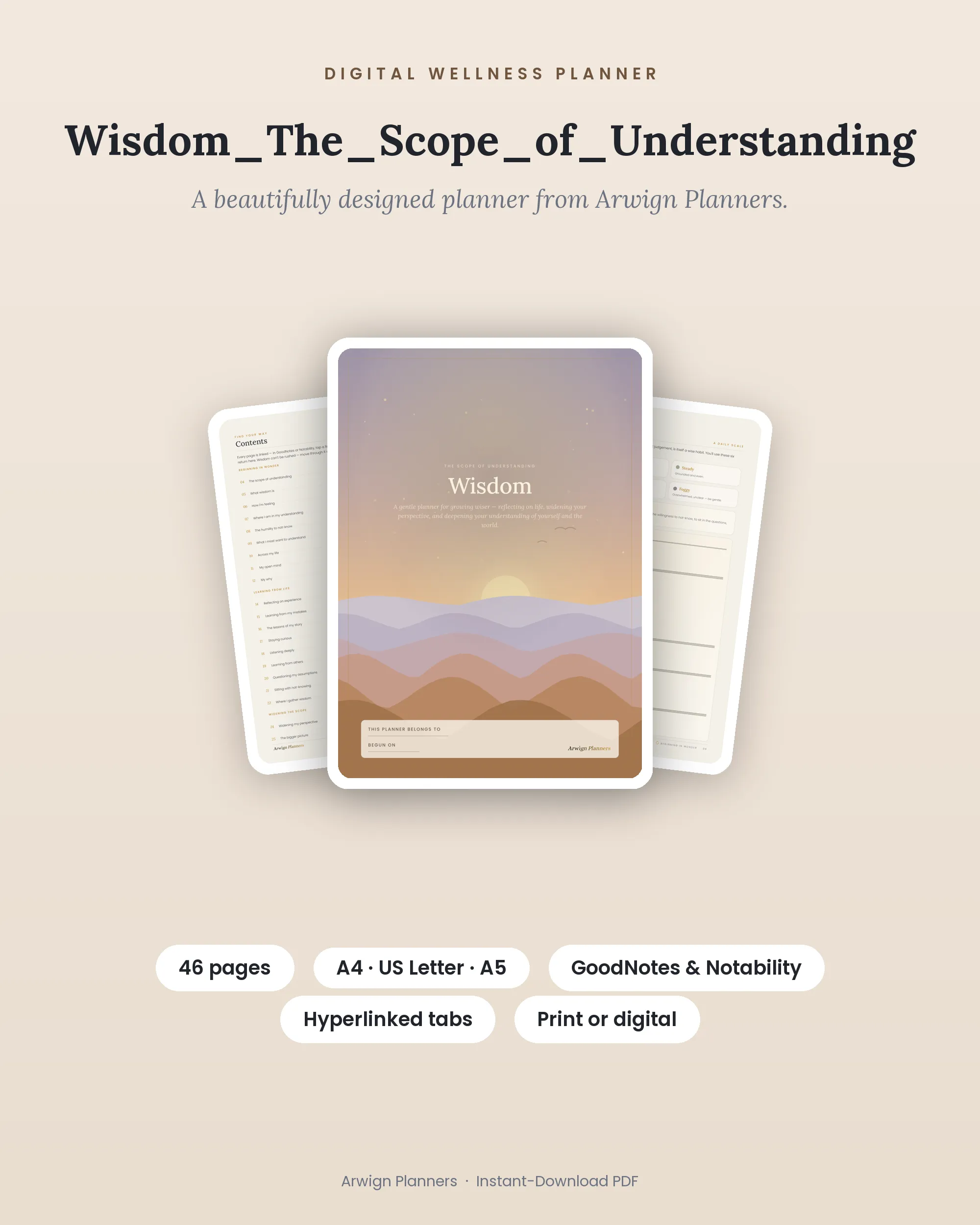Wisdom The Scope of Understanding cover