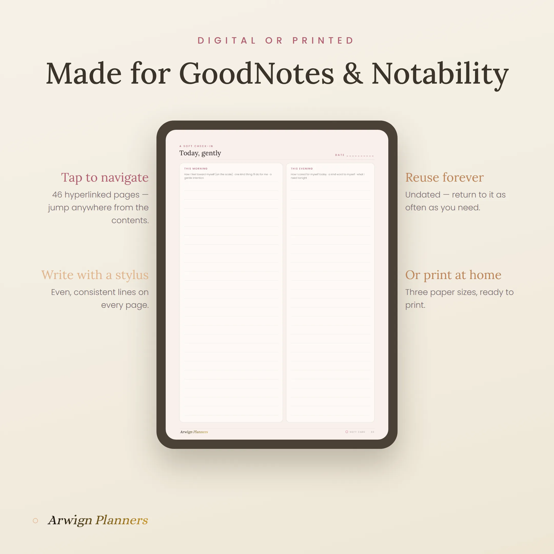 Your Own Soft Place — A Self-Love & Self-Care Planner — image 3