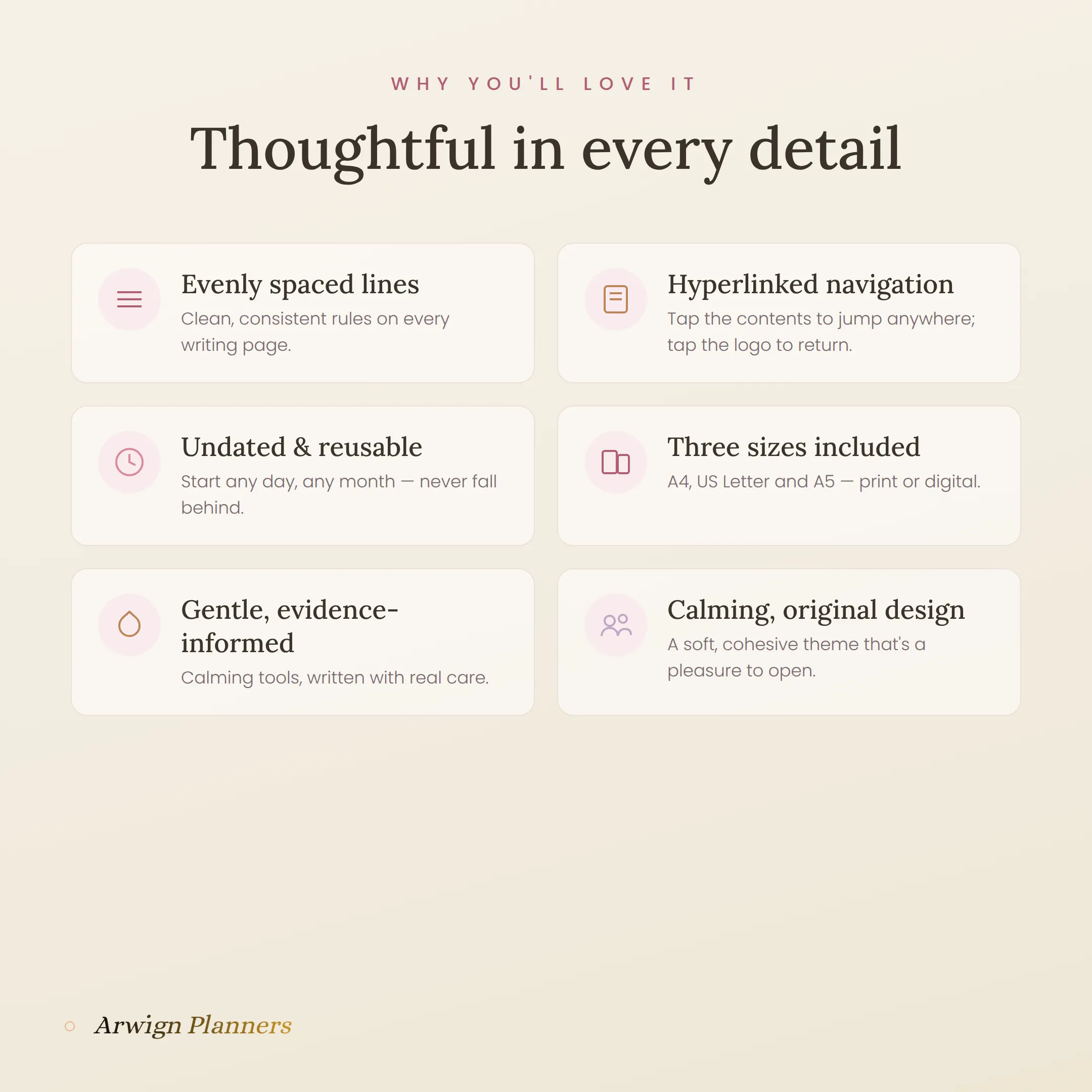 Your Own Soft Place — A Self-Love & Self-Care Planner — image 4