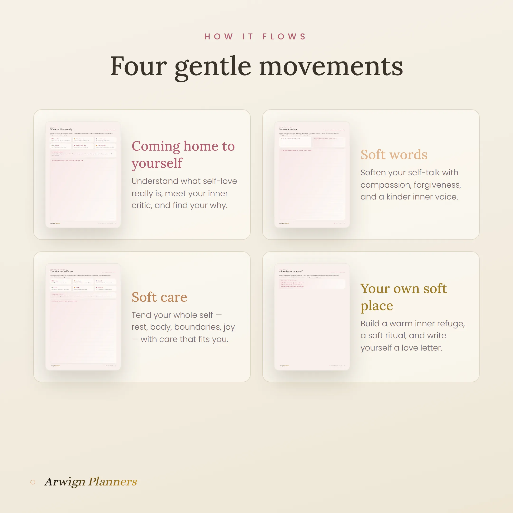 Your Own Soft Place — A Self-Love & Self-Care Planner — image 5