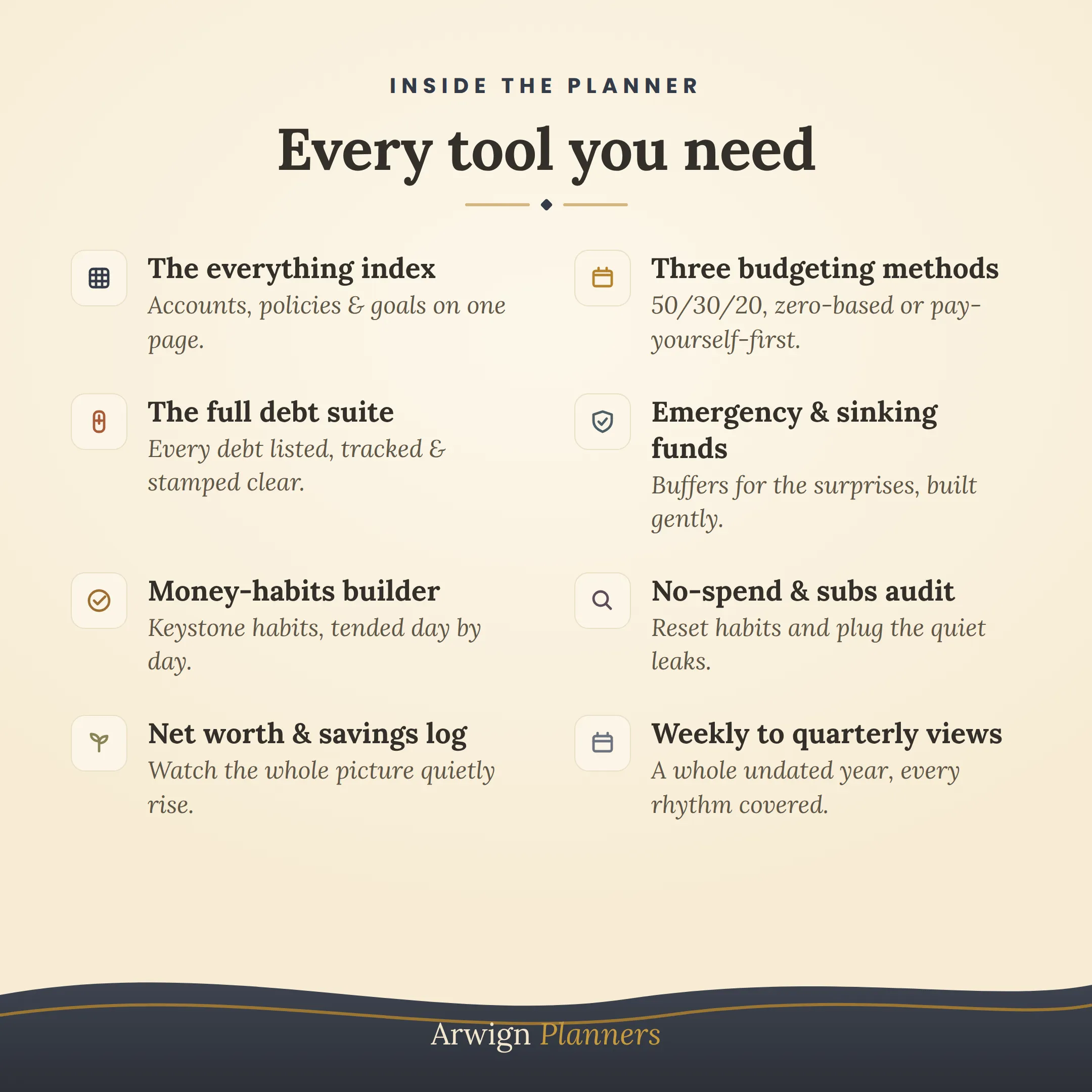 Your Personal Finances in One Journal Planner — image 5
